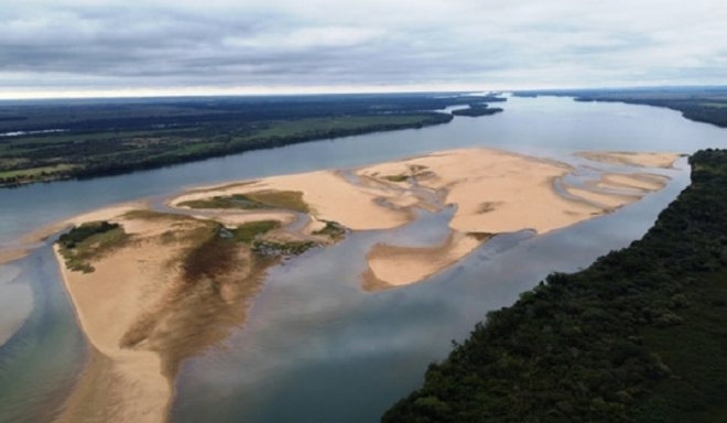 Transporte de cargas pela hidrovia Tietê-Paraná continua suspenso